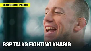 GSP Talks Fighting Khabib Nurmagomedov