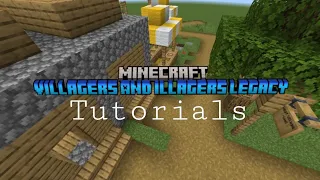 Villagers And Illagers Legacy Addon 1.20 | Tutorial