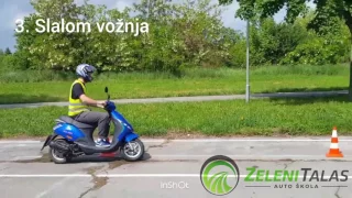 Auto škola Zeleni Talas - Poligon za AM, A1, A2 i A kategoriju - Zrenjanin