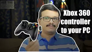 How to connect wireless Xbox 360 controller to PC