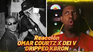 Reacción a Omar Courtz x Dei V | Drippeo Kbron | Video Oficial | La Nueva! 🔥