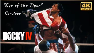 Rocky IV, HEye of the Tiger - Survivor & Ending Scene, 4K & HQ Sound
