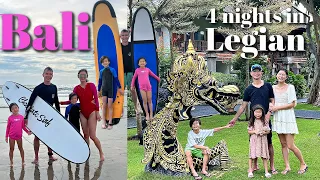 Indonesia Vlog 🇮🇩 | Bali Padma Legian Resort, Surf Lessons 🏄