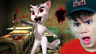 o app assustador TALKING ANGELA voltou pior espionando as pessoas...