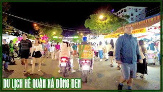 Tình hình Đà Lạt hôm nay- Mùa du lịch hè bội thu ăn uống đông đen xếp hàng, đề phòng móc túi chợ đêm