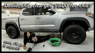 DIY Differential Fluid Maintenance! How to Change Your Diff Oil Toyota Tacoma