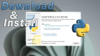 How to Install Python 3.10.2 and PIP on windows 10/11 | 2022