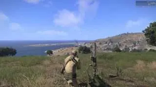 ARMA 3 BETA - Как пользоваться миномётом Mk6