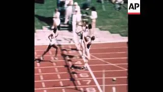 SYND 11 6 78 EAST GERMANY BEAT UK IN ATHLETICS COMPETITION IN LONDON