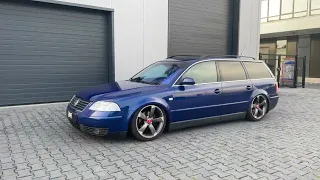 Bagged 3BG airride bags on coils BNHF EDITION 1 luftfahrwerke airride low  Volkswagen passat