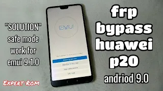 Emui 9.1.0 | Huawei P20 FRP Unlock Google Account Android 9