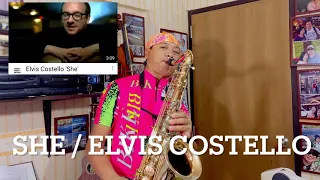 She / Elvis Costello: Tenor Saxophone By Asst.Prof.Dr.Komson Wongwan #ดนตรีไม่มีทางลัด