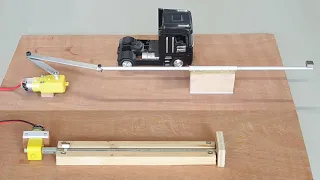 How to convert the ROTARY MOTION of a Motor into a LINEAR MOTION
