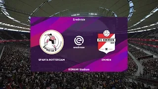 PES 2020 | Sparta Rotterdam vs Emmen - Eredivisie | 01/03/2020 | 1080p 60FPS