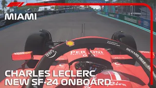 Charles Leclerc's Onboard Lap Miami GP | Assetto corsa F1 2024 SF24 Mod