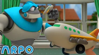 Taking Flight! | ARPO The Robot | Funny Kids Cartoons | Kids TV Full Episodes