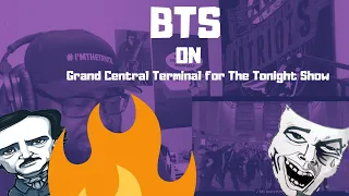 BTS Performs "ON" at Grand Central Terminal for The Tonight Show  REACTION VIDEO