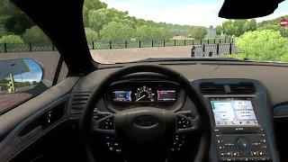 Ford Fusion 2017 - City Car Driving | Logitech G29 gameplay