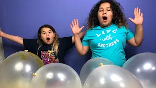 Making Slime With Giant Balloons! Giant Slime Balloon Tutorial - CLEAR BALLOONS EDITION