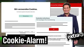 Internet-Cookies: gut gemeint, schlecht gemacht | extra 3 | NDR