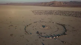 Burning Man 2018 - Aerial footage