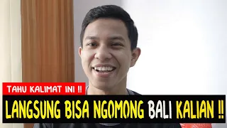 Auto Bisa Bicara Basa Basi dengan Bahasa Bali kalian Kalau bisa Kalimat ini !
