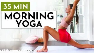 Good Morning Yoga ☀️ 35 Min Full Body Morning Yoga For All Levels