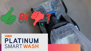 The Vax Platinum / Hoover SmartWash Carpet Cleaner-Review/Demo- Does It Work, Is It Worth The Money?