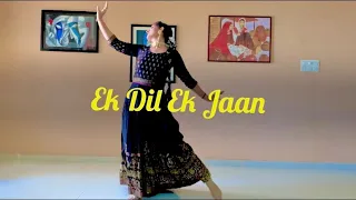 Ek Dil Ek Jaan || Kathak Dance Cover || Fusion Choreography || Shreyashree Bannerjie