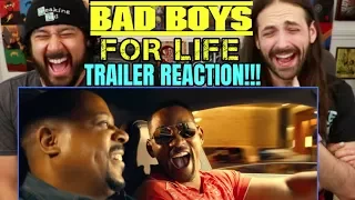 BAD BOYS FOR LIFE - TRAILER | REACTION!!! (Bad Boys 3)