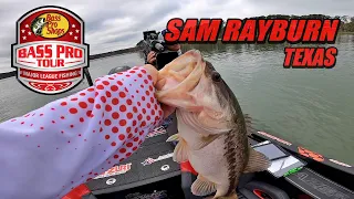 Fishing My FIRST MLF Bass Pro Tour Tournament - Big Sam Rayburn Bass