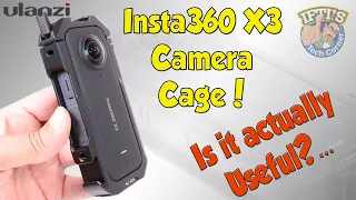 Is the Ulanzi C-X3 Metal Cage for Insta360 X3 really useful? - REVIEW