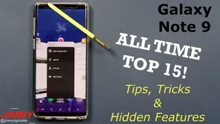 Note 9 ALL TIME Top 15 Tips, Tricks & Hidden Features