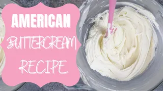 How to Make the Best American Buttercream | CHELSWEETS