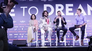 Первая пресс-конференция Сергея Лазарева (Россия 2019) на Евровидении в Тель-Авиве