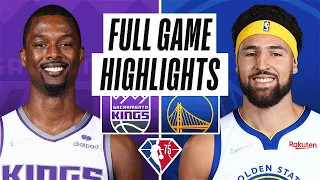 Sacramento Kings vs. Golden State Warriors Full Game Highlights | 2021-22 NBA Season