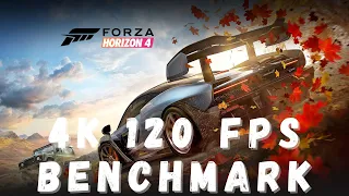 Forza Horizon 4 Benchmark 4K 120 FPS on RTX 3090