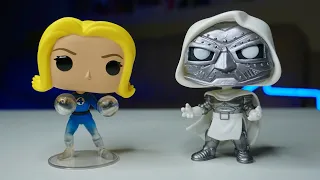 Доктор Дум и Невидимая Леди - Фигурки Funko POP! / Marvel