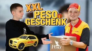 JUSTIN schickt mir ein PAKET?!🤔📦 | XXL PESO UNBOXING 🪄 | Senad