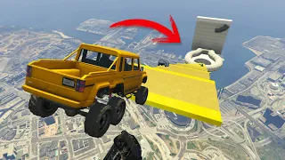 MEGA RAMPA IMPOSIBLE! UN INODORO JAJA! - GTA V ONLINE