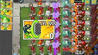 How many plants can defeat team Far Future gargantuar zombies with 1 plant food? - PvZ 2