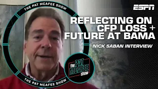 Nick Saban reflects on CFP loss + talks future at Alabama | The Pat McAfee Show