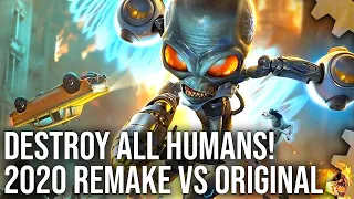 Destroy All Humans! 2020 Remake vs 2005 Original - An Unreal Transformation! [Sponsored]