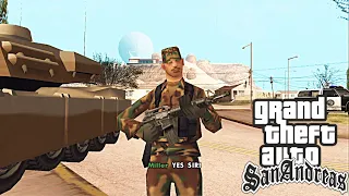 GTA San Andreas Gameplay - DYOM mission - Battle Tank