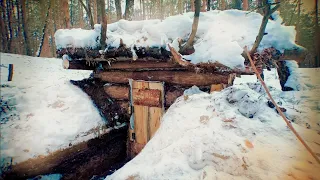 В ЛЕС ПО ГРИБЫ и не только| ДВОЕ СУТОК  ЖИВУ В ИЗБУШКЕ!