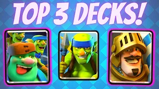 TOP 3 LADDER DECKS in Clash Royale Season 20! - Best Decks for the New Meta in Clash Royale