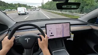 2023 Tesla Model Y POV Driving Impressions!