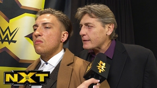 Pete Dunne gets a warning from William Regal: NXT Exclusive, Feb. 15, 2017
