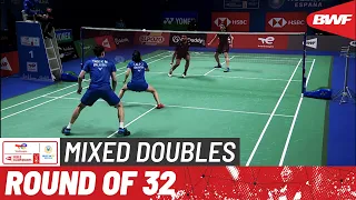 TotalEnergies BWF World Championships 2021 | Tan/Lai (MAS) [9] vs Sharma/Parikh (IND) | R32