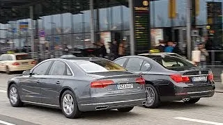 BMW 730d vs. Audi A8 3.0 TDI